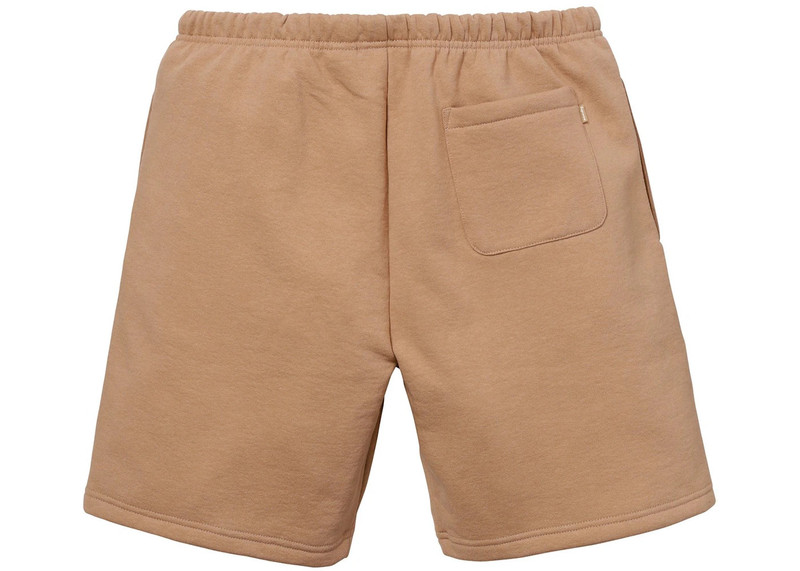 Supreme Supreme Leg Embroidery Sweatshort Light Brown outlook