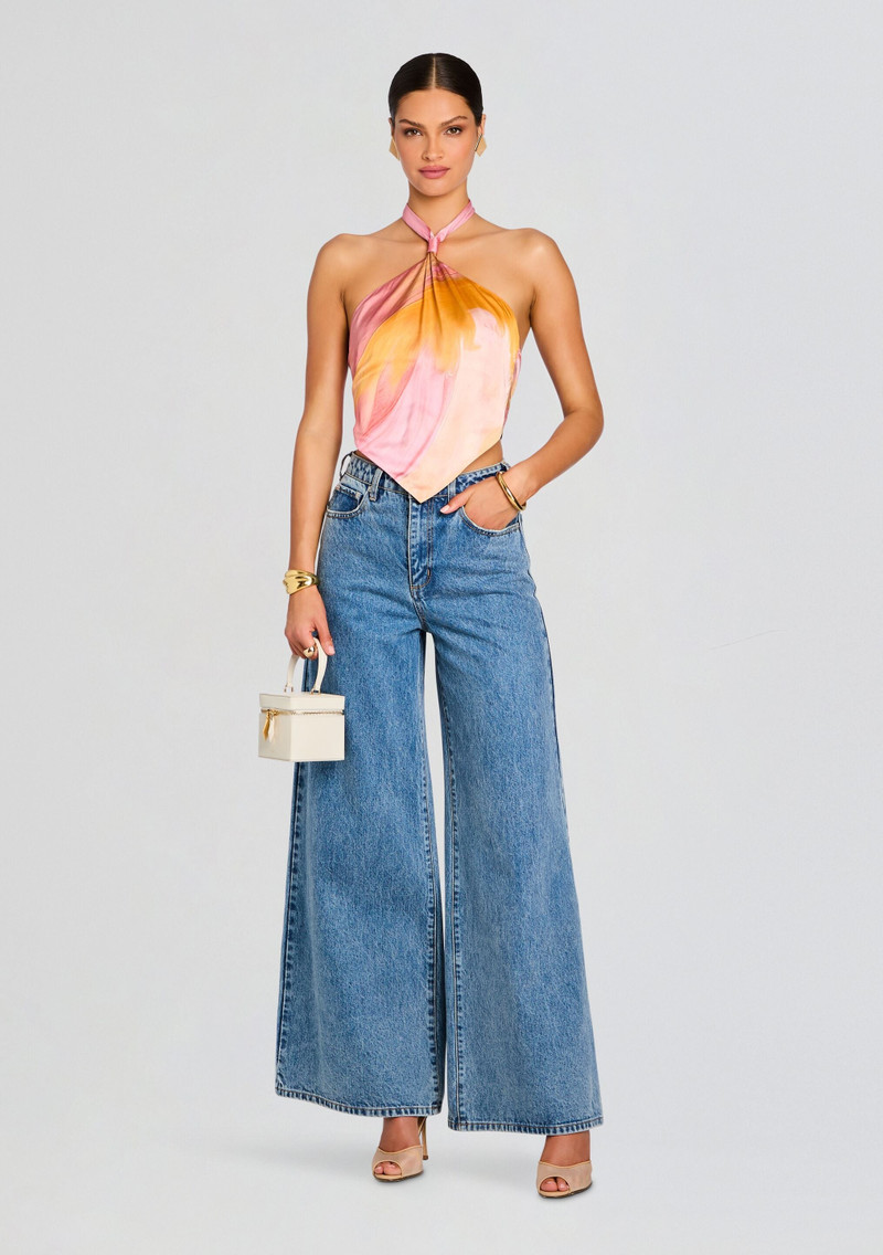 RETROFÊTE JAMIE SILK TOP outlook