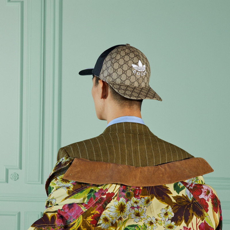 adidas x Gucci double-sided baseball hat 4