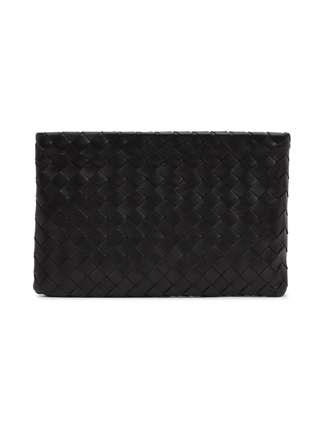 Black Medium Flat Pouch - 2