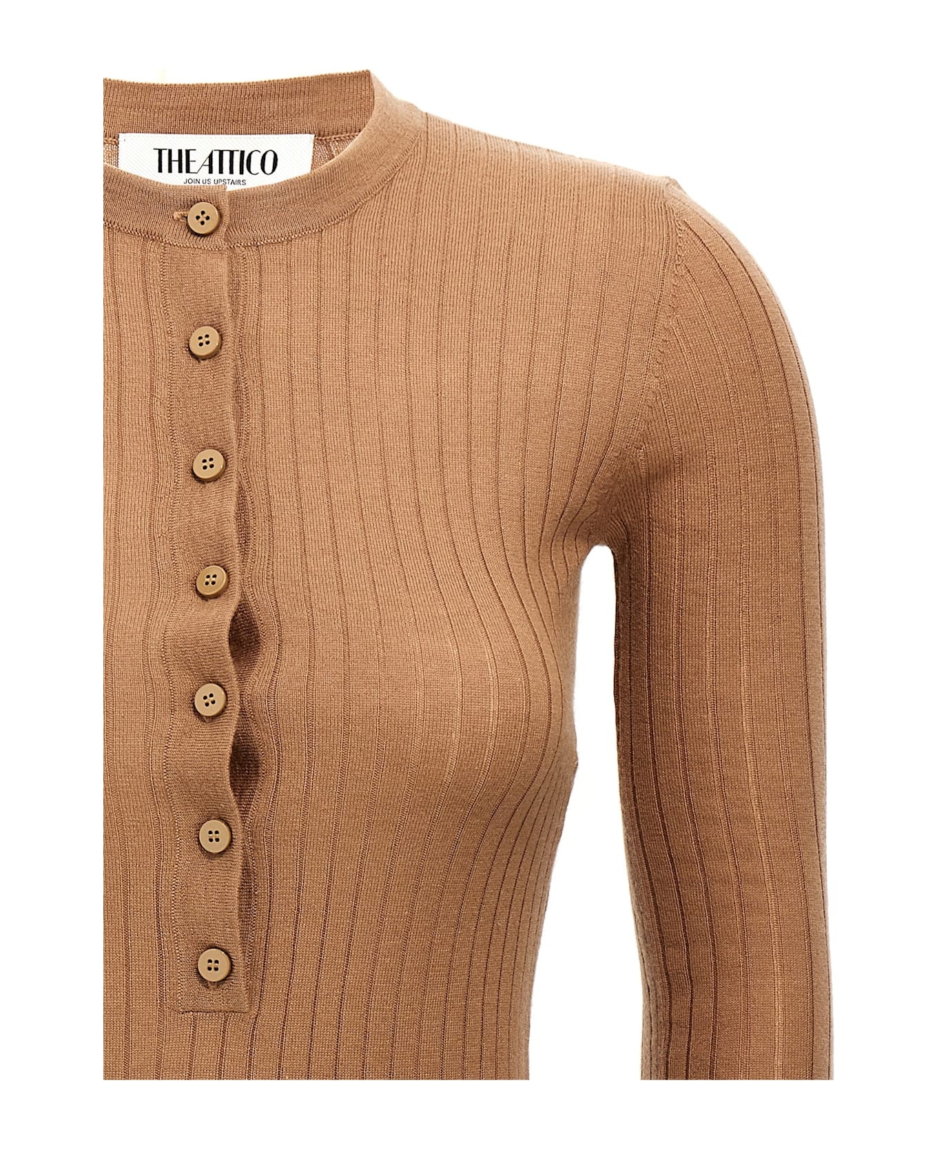 Ribbed Mini Dress - 3