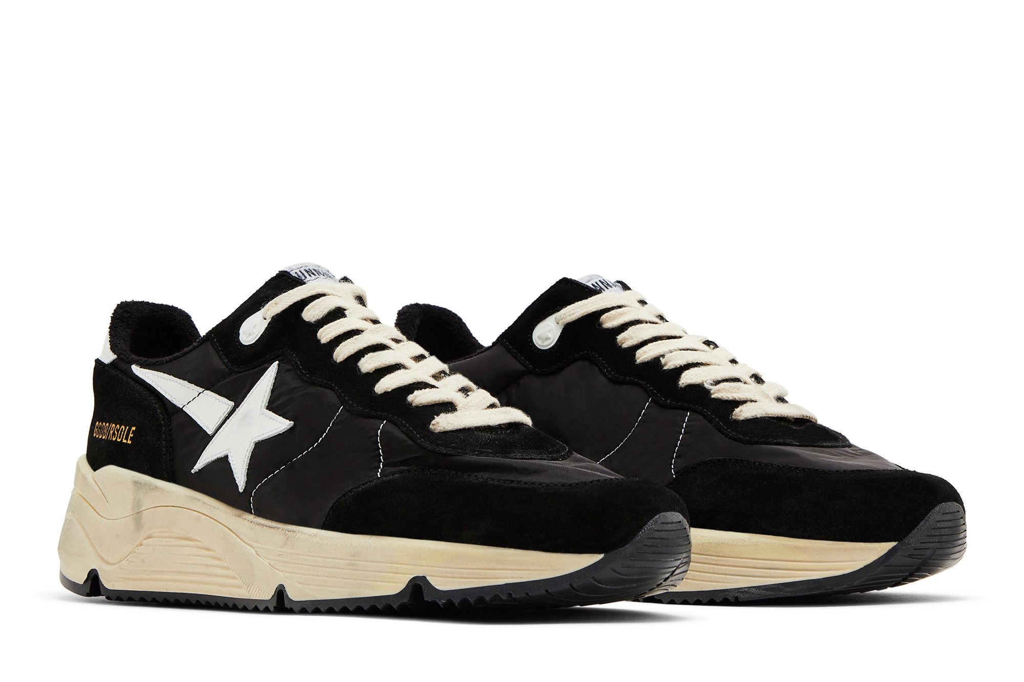 Golden Goose Running Sole 'Black White' - 8
