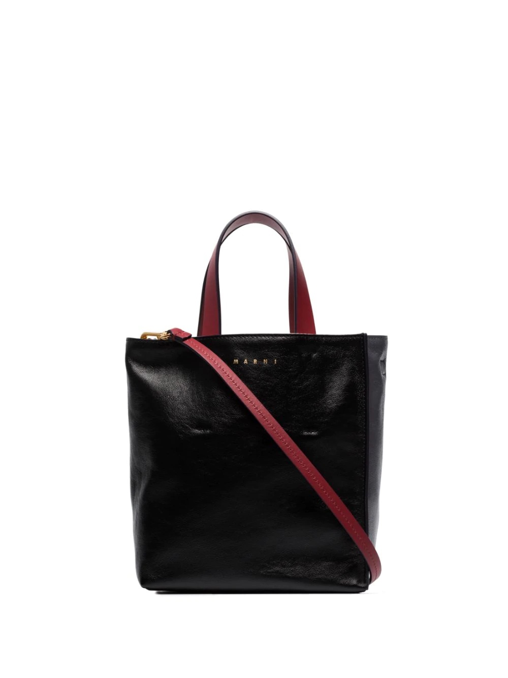 Museo leather tote bag - 1