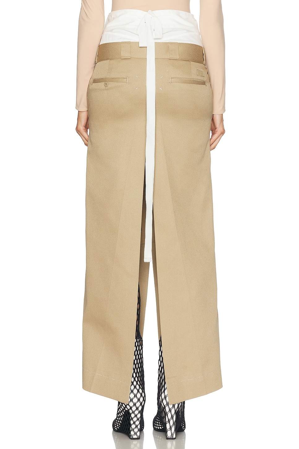 Long Split Hem Skirt - 4