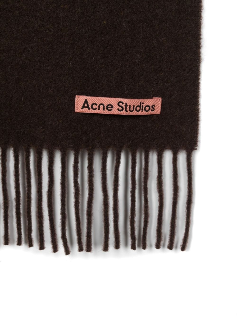 logo-patch scarf - 2