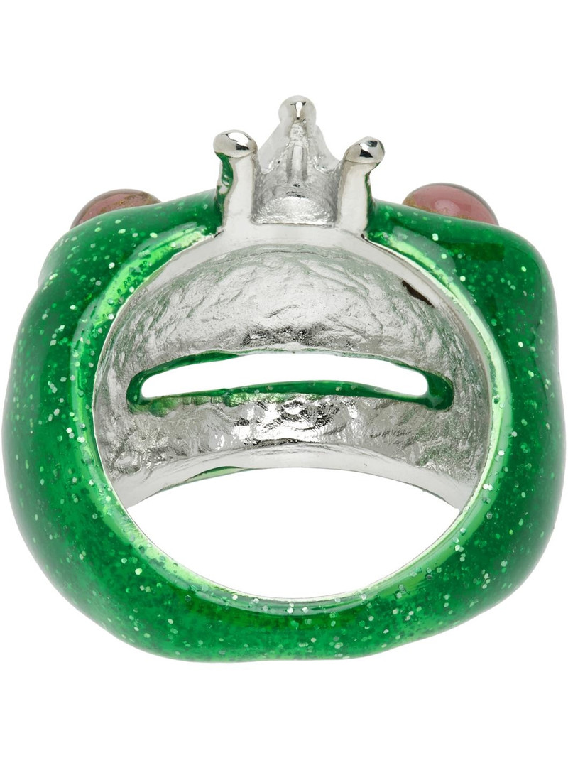 Collina Strada Green Frog Prince Ring outlook