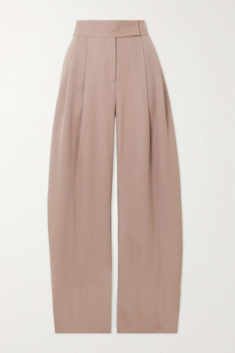 Gary wool-twill wide-leg pants 1