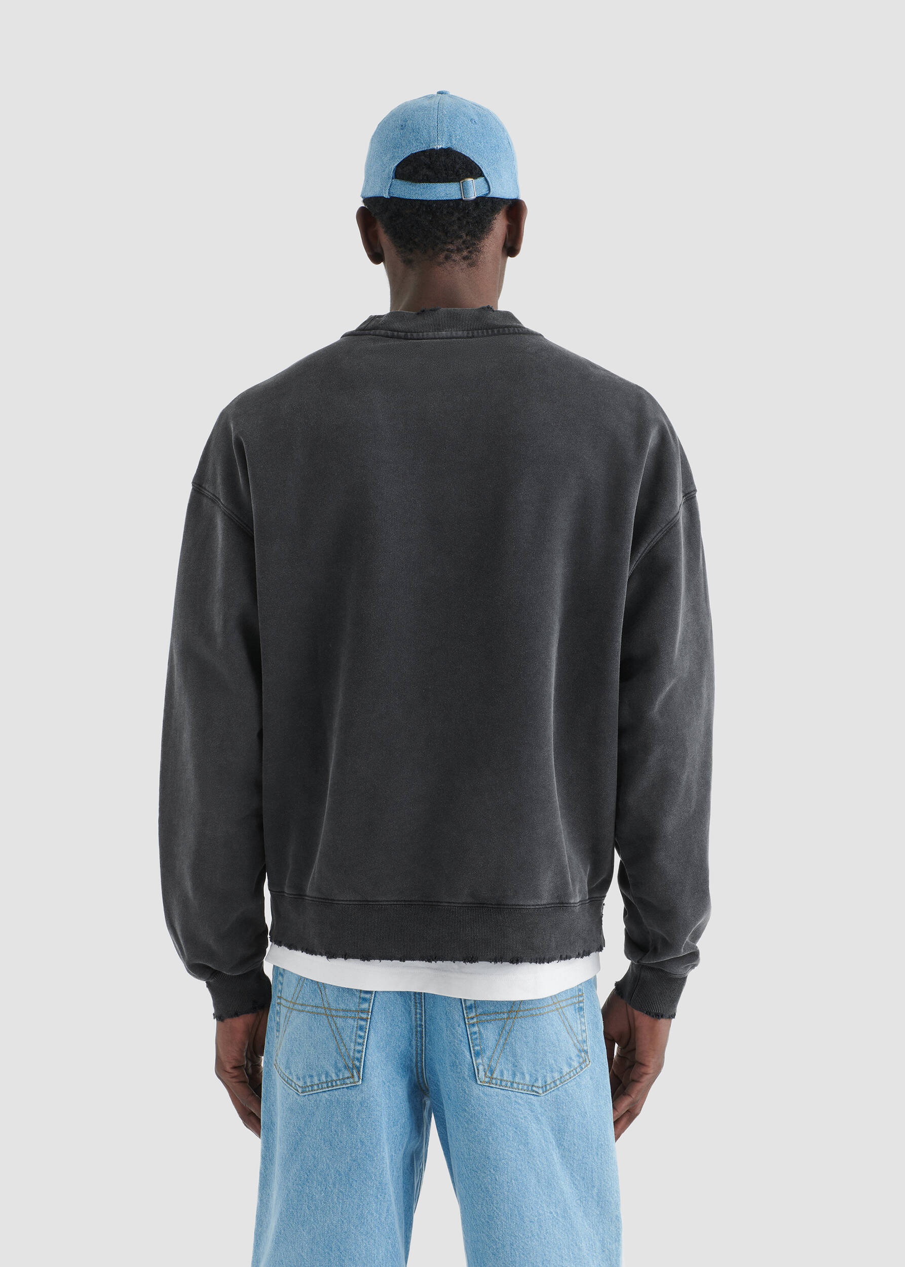 Wes Distressed Sweatshirt - 3
