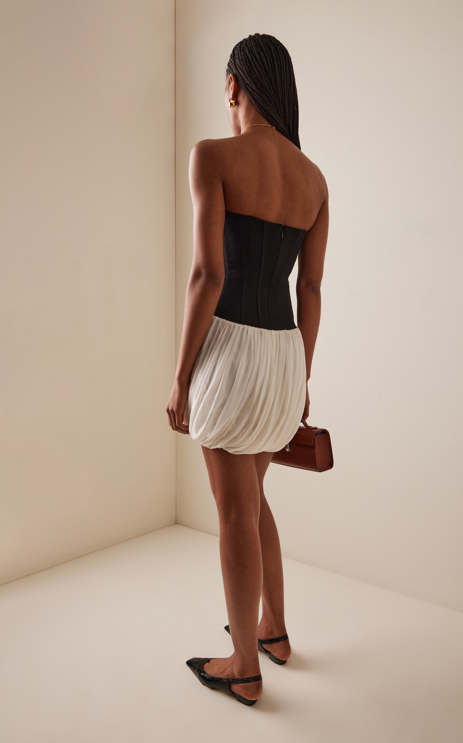 Josie Bustier Mini Dress black - 4