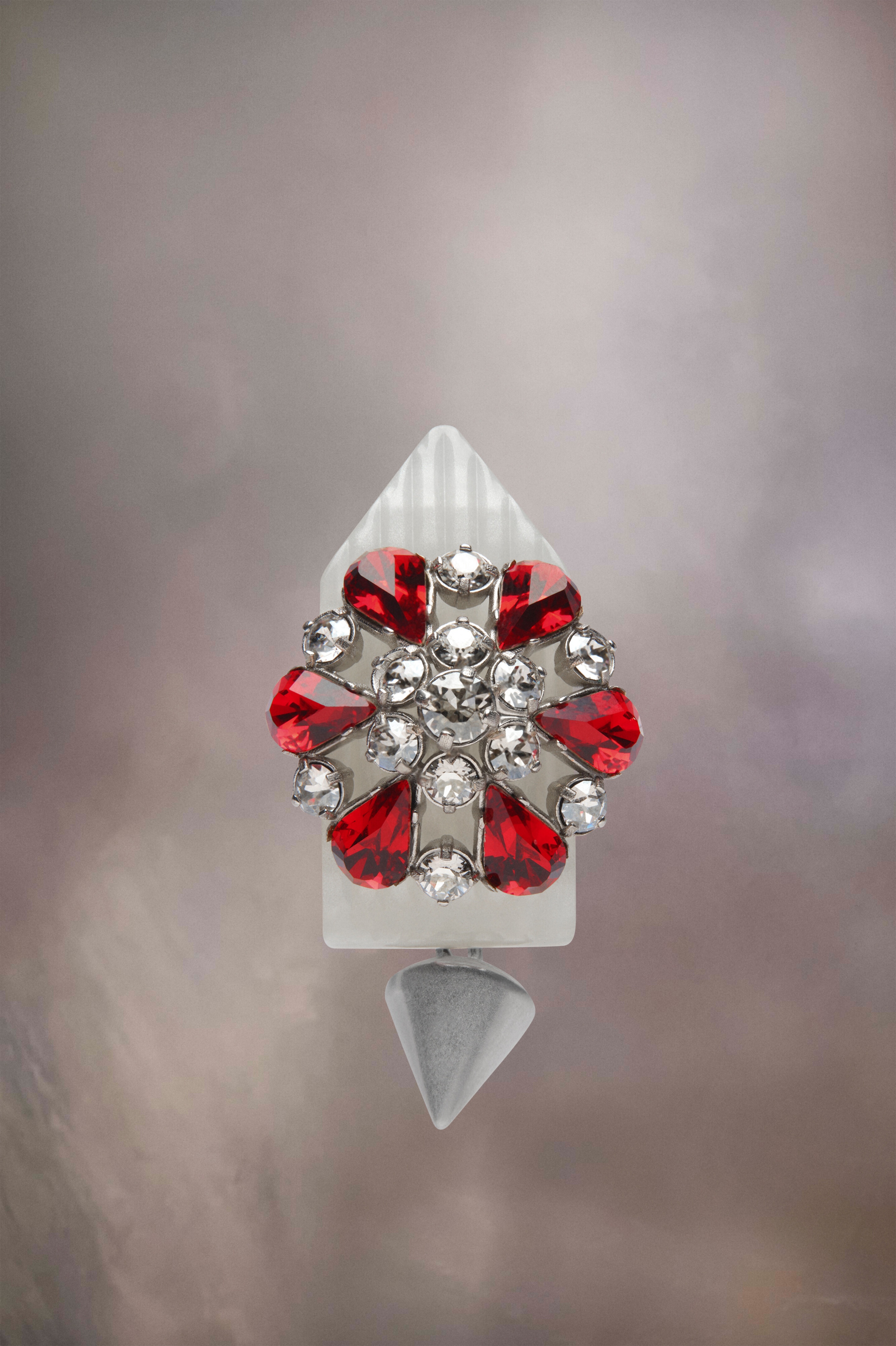 Rhinestone cufflinks - 1