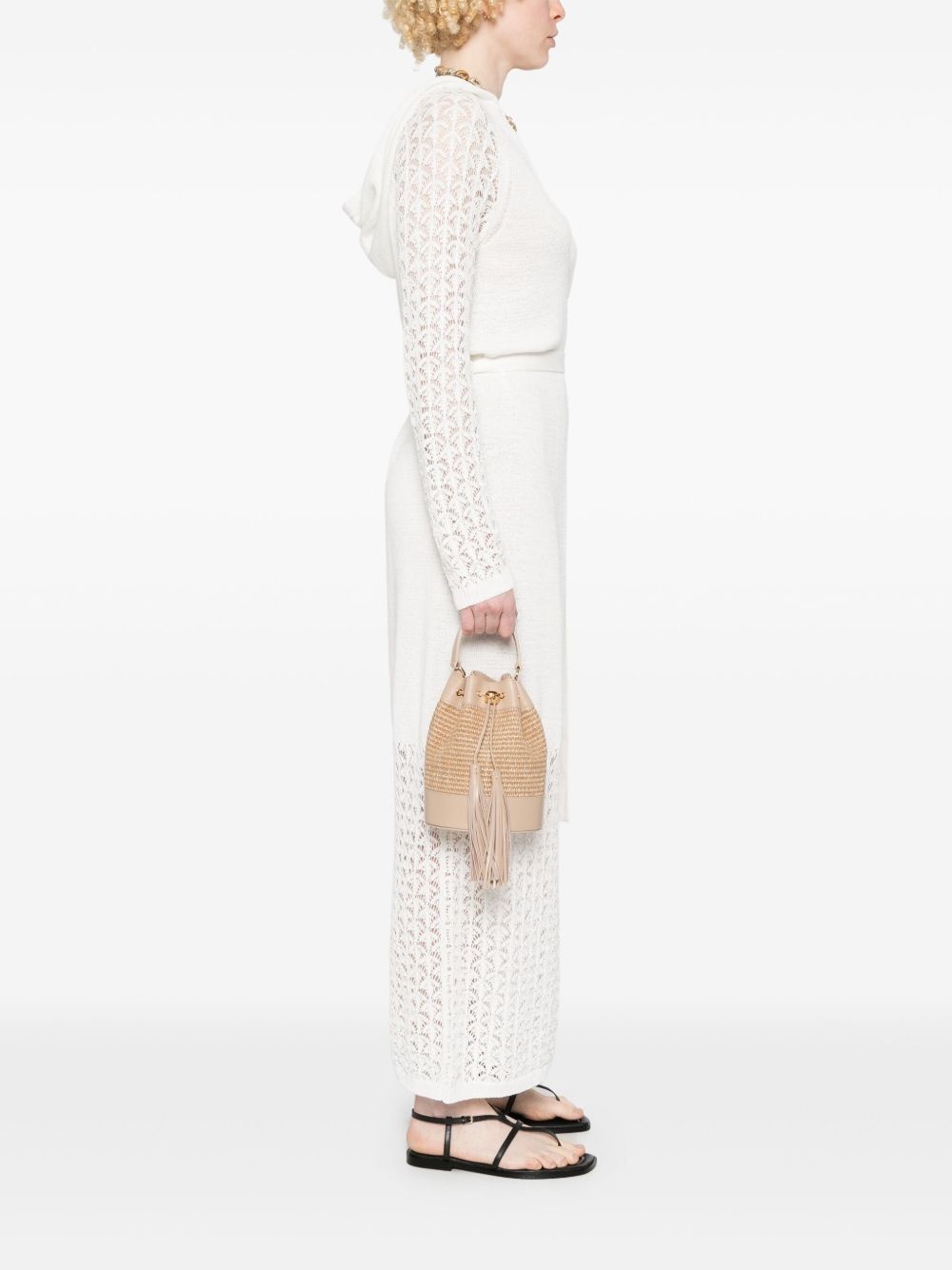 tassel-detail bucket bag - 2
