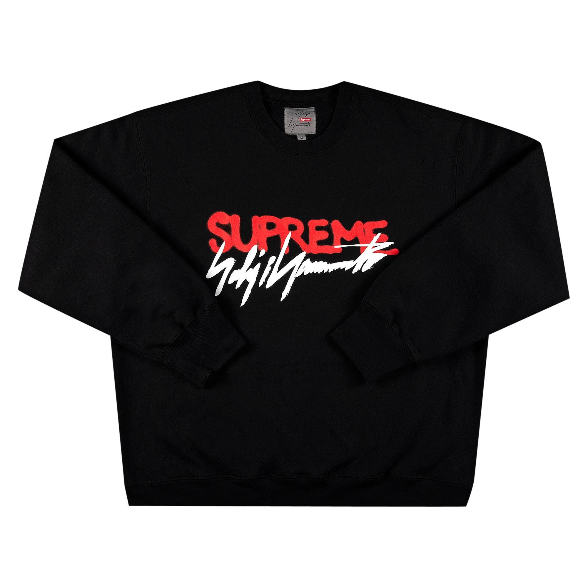 Supreme x Yohji Yamamoto Crewneck 'Black' - 1