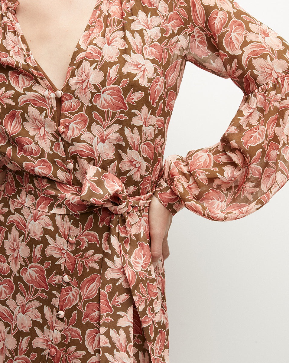 ISRA SILK DRESS - 4