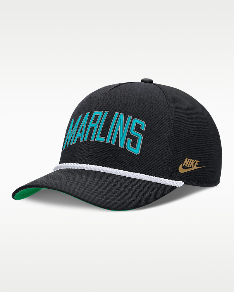 Florida Marlins Rise Men's Nike MLB Adjustable Hat 1