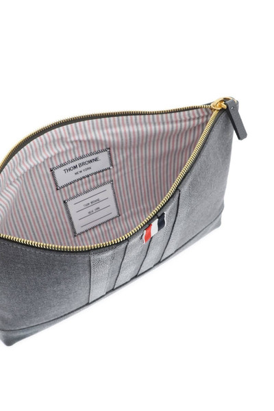 Thom Browne WOOL 4-BAR POUCH outlook