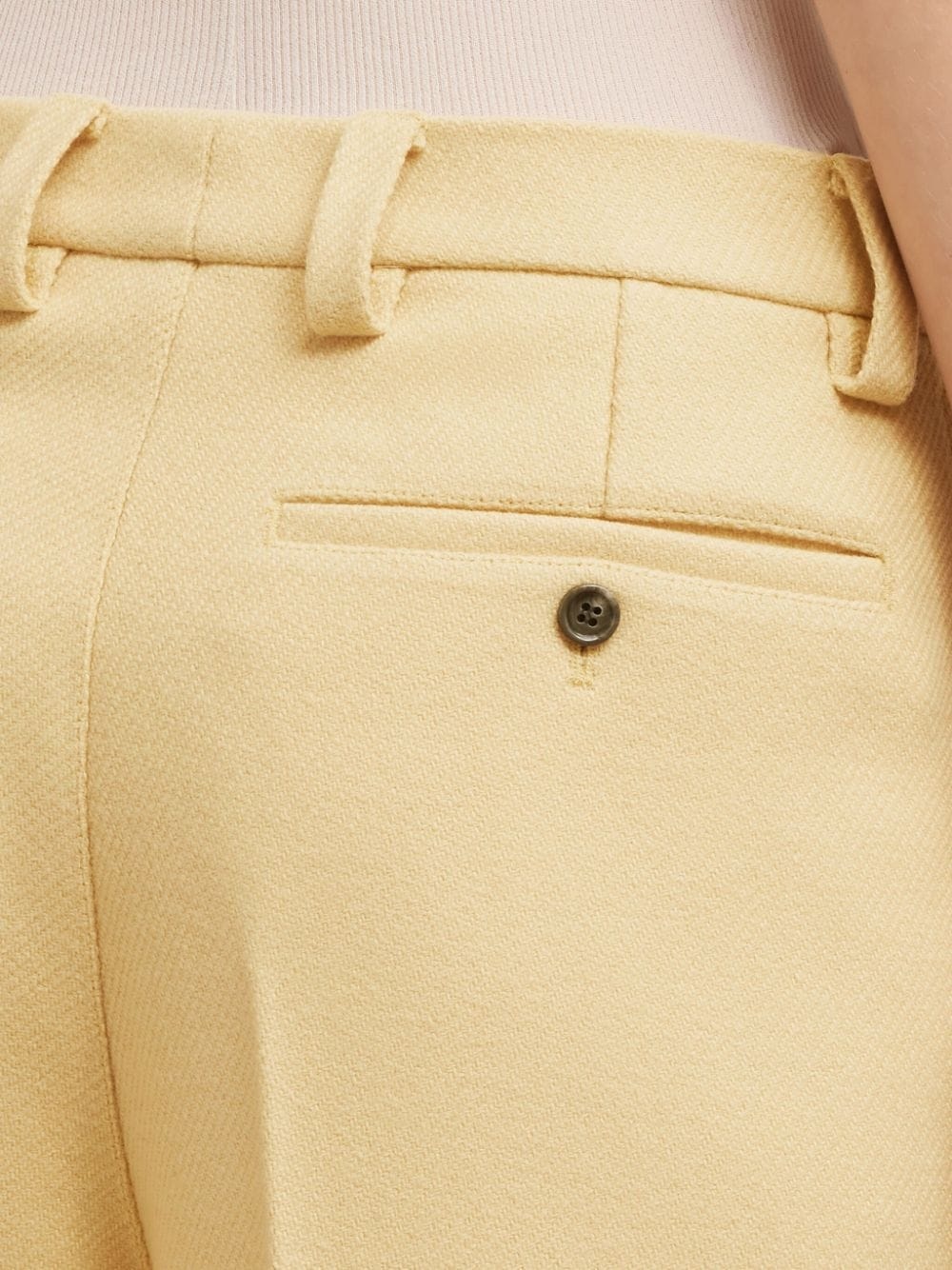 mid-rise wide-leg trousers - 6