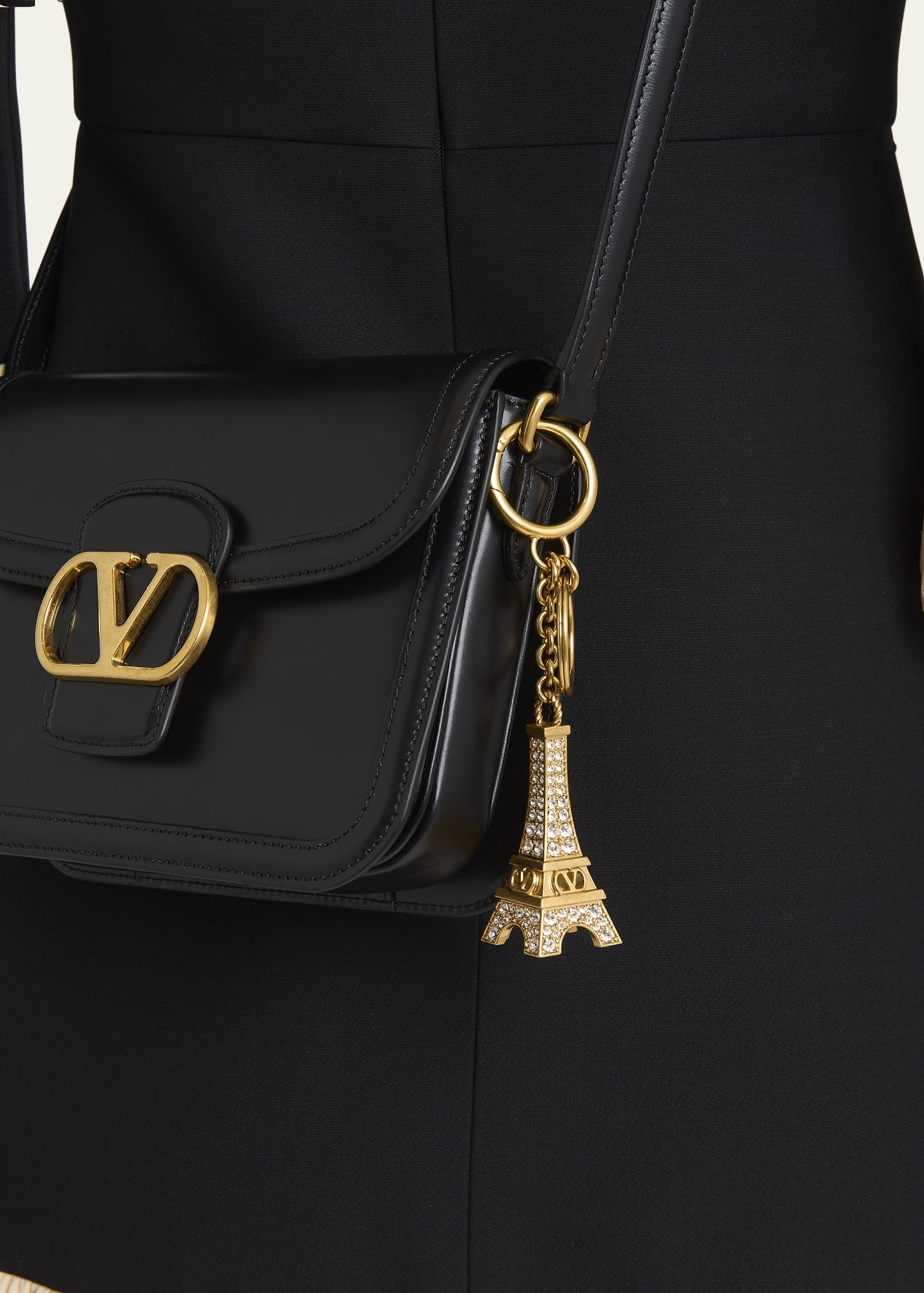 VLOGO Siganture Eiffel Tower Charm Keyring - 2
