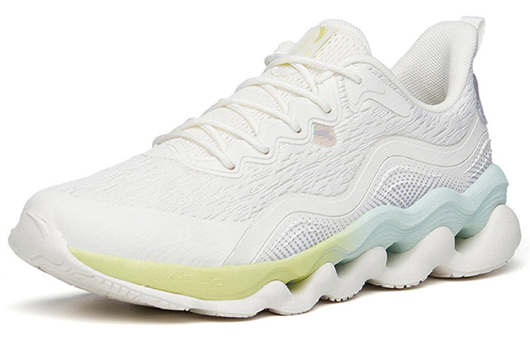 (WMNS) ANTA Running Series Sneakers 'White Green Blue' 122215555-4 - 2