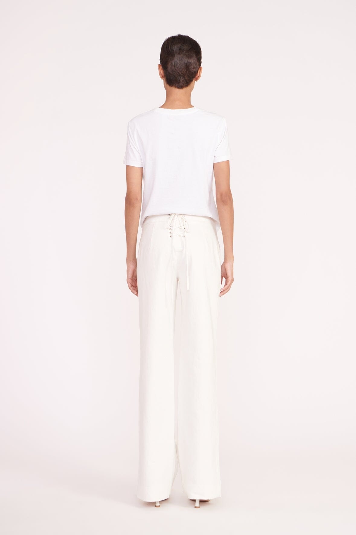 STAUD CARTER PANT WHITE - 4
