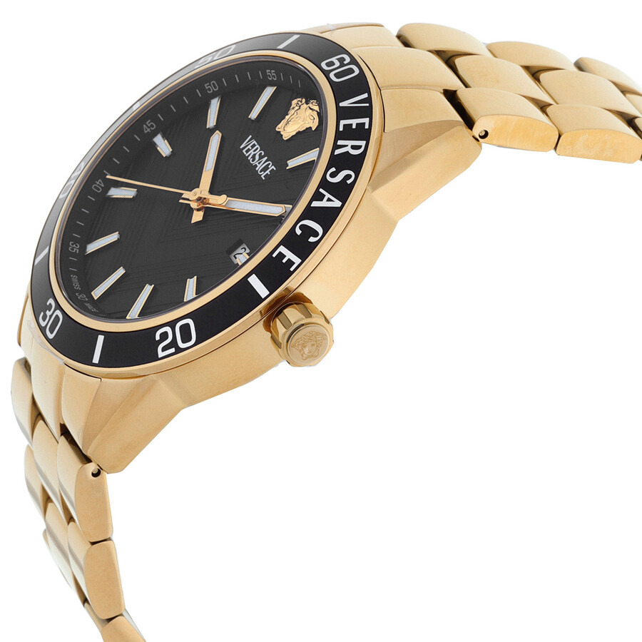 Versace Greca Urban Quartz Black Dial Men's Watch VEYCA0724 - 2