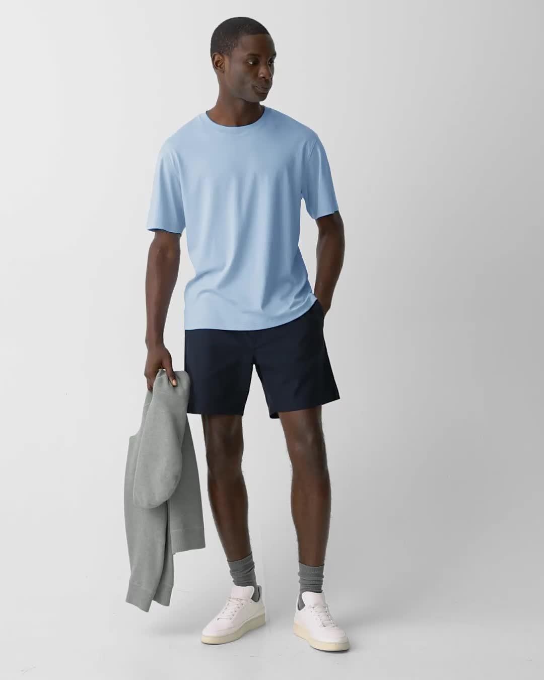 Relaxed Tee in Cotton Jersey - 7