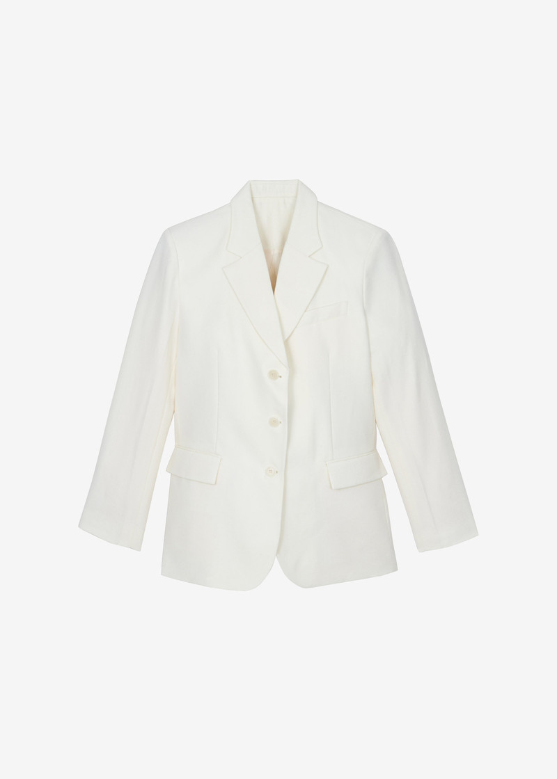 Halser Oversized Blazer - Ivory 6