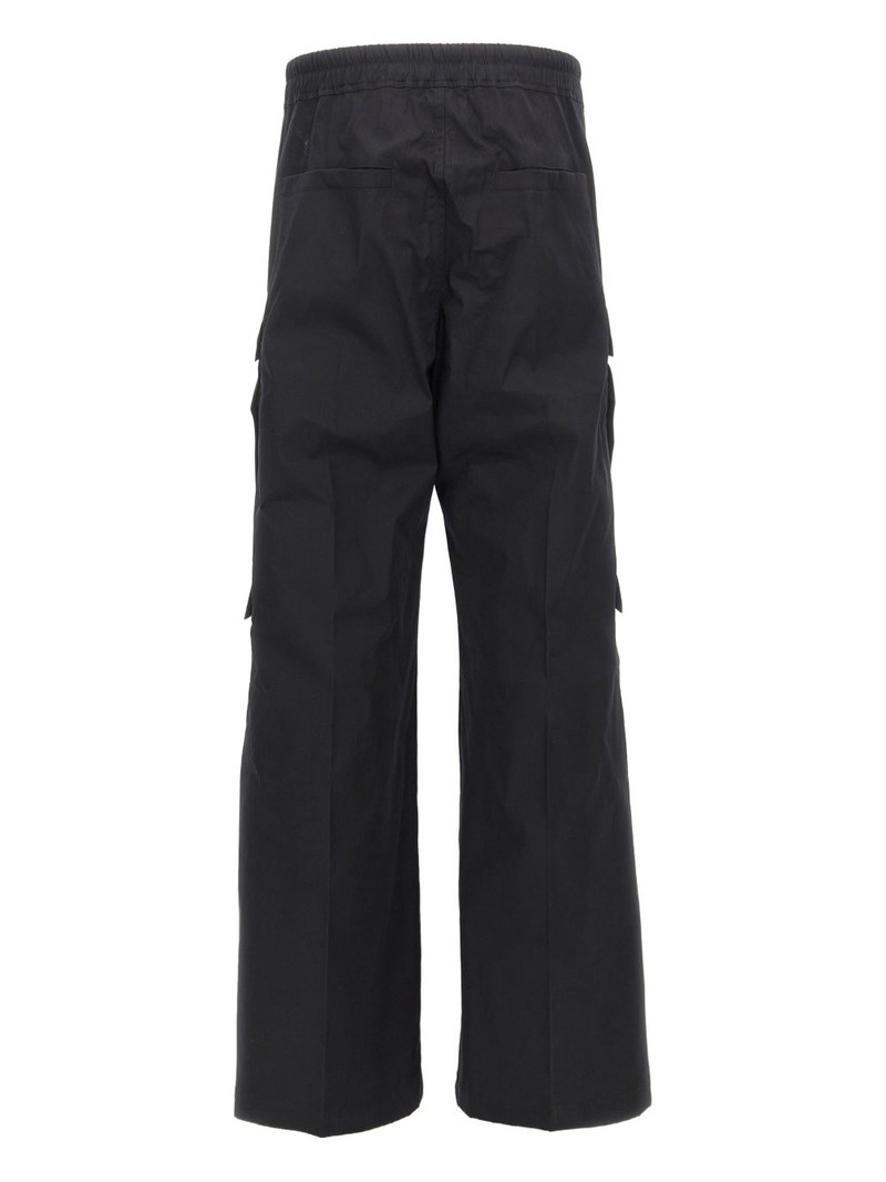 Rick Owens zip cotton cargobelas trousers outlook