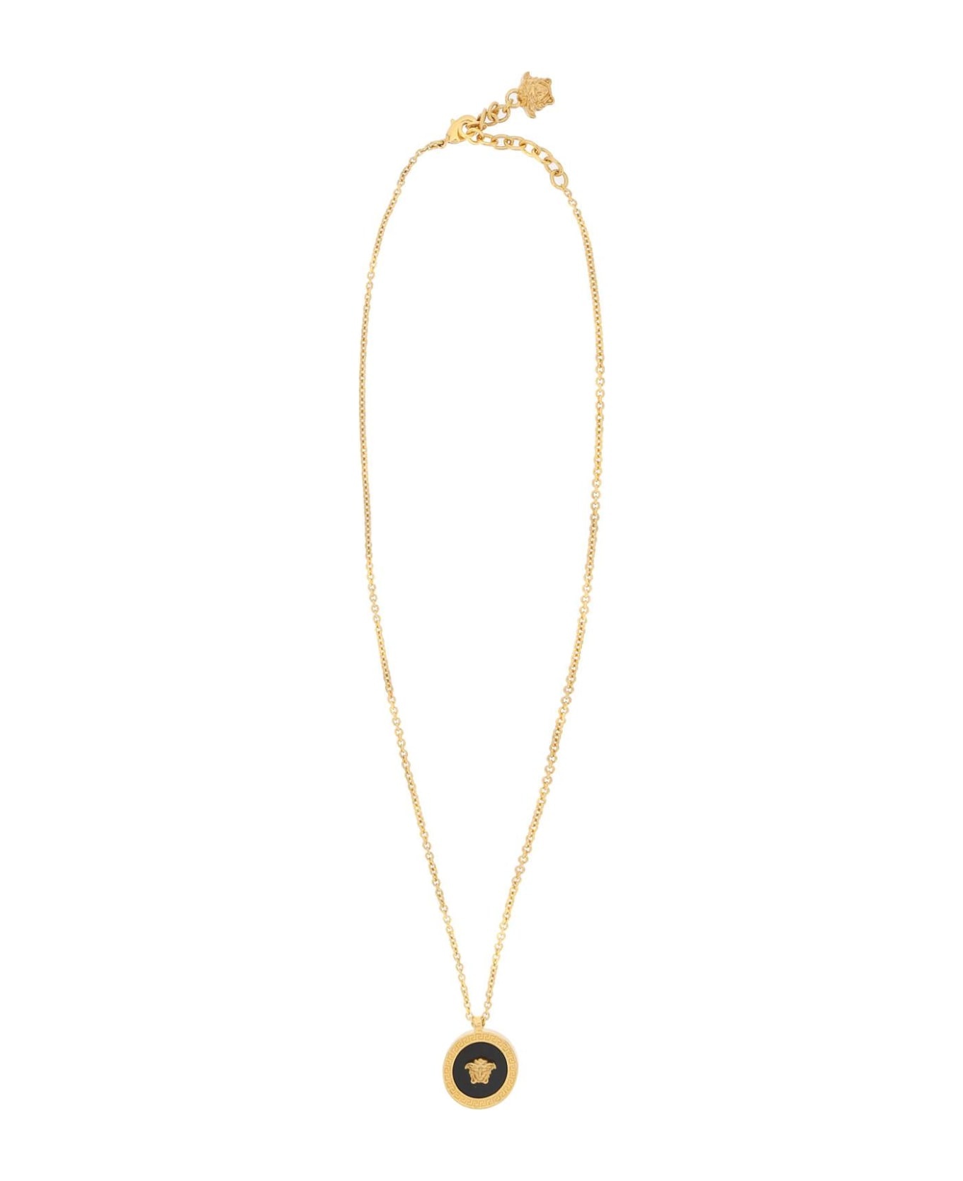 'medusa' Gold Brass Necklace - 1