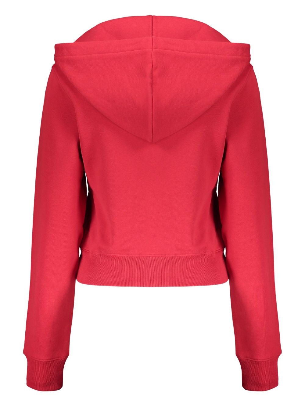 cotton zip-up hoodie - 2