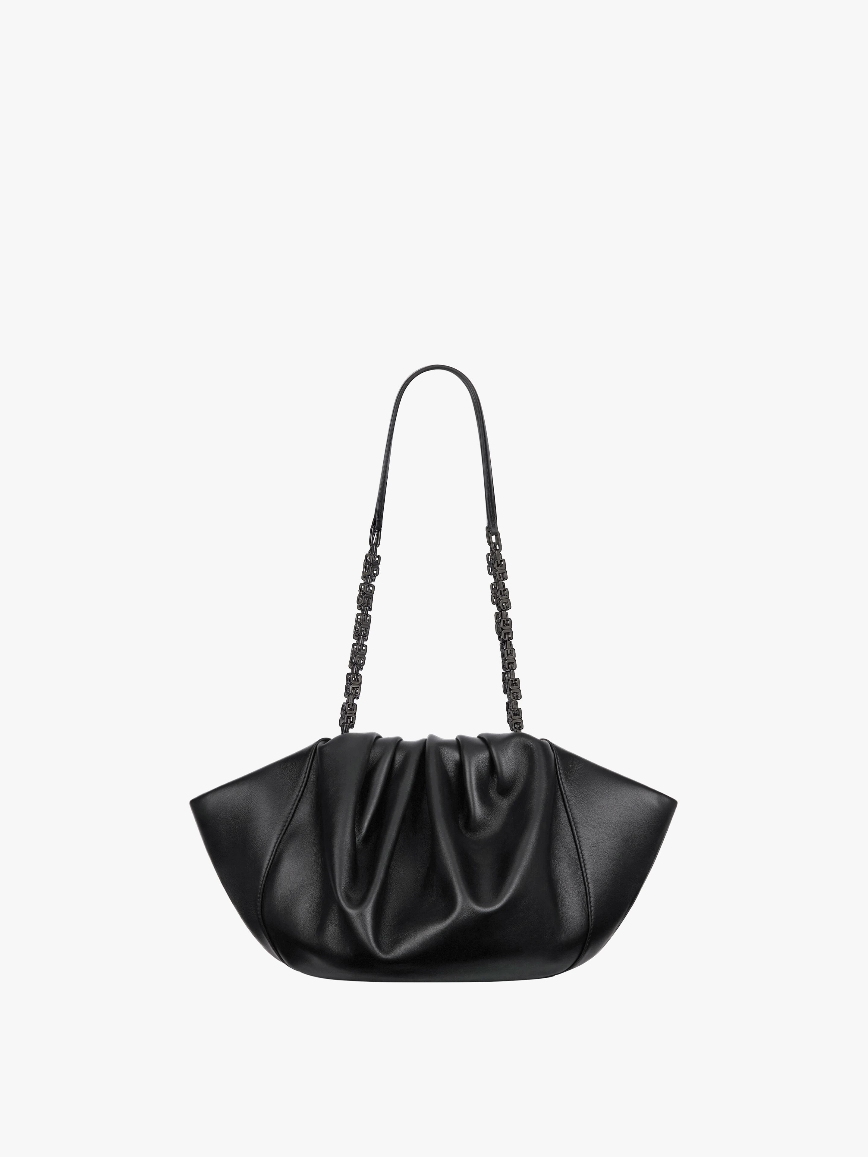 SMALL KENNY BAG IN SMOOTH LEATHER - 4