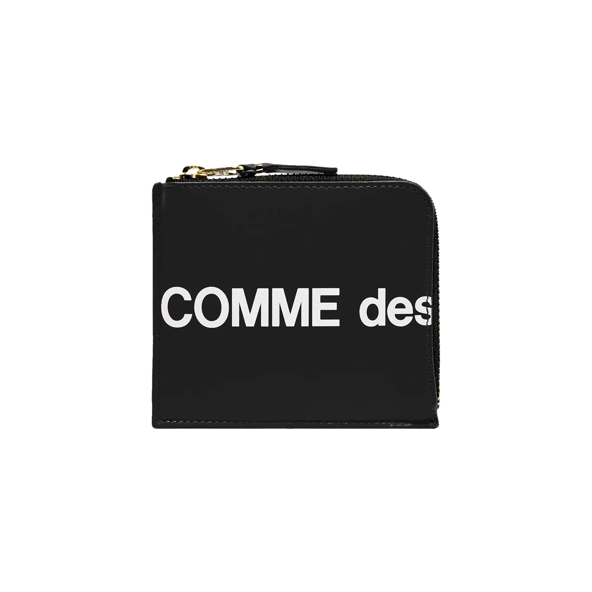 Comme des Garçons Huge Logo Wallet 'Black' - 1
