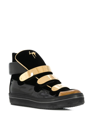 Giuseppe Zanotti Triple Banger Bungle high-top sneakers outlook