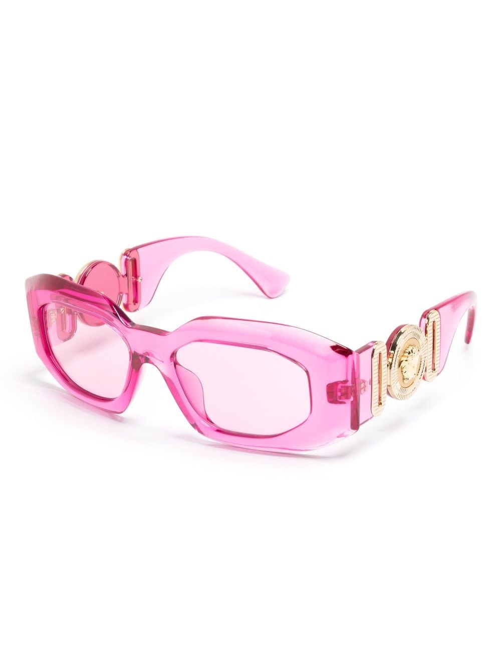 Medusa Biggie transparent-design sunglasses - 2