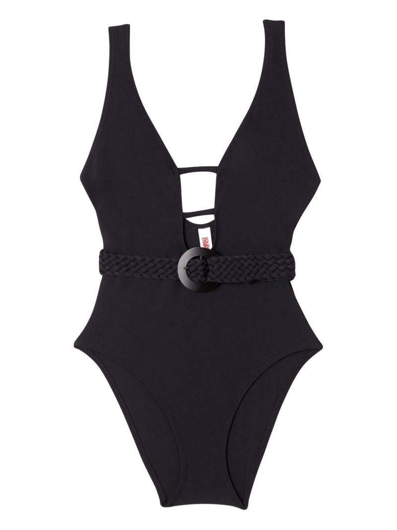 The Beatrice belted keyhole swimsuit 1