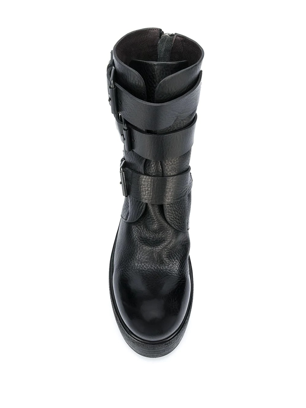 triple buckle boots - 4