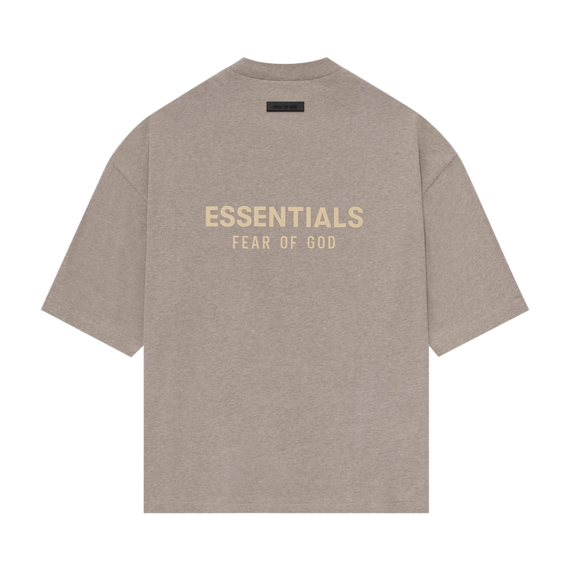 Fear of God Essentials V-Neck 'Core Heather' - 2