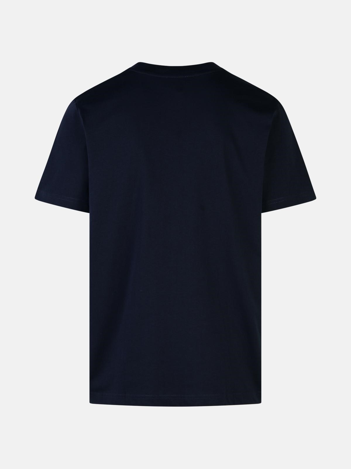 NAVY COTTON T-SHIRT - 3
