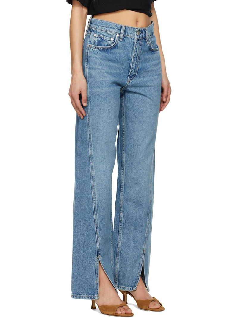 Blue Loose Shea High-Rise Jeans 2