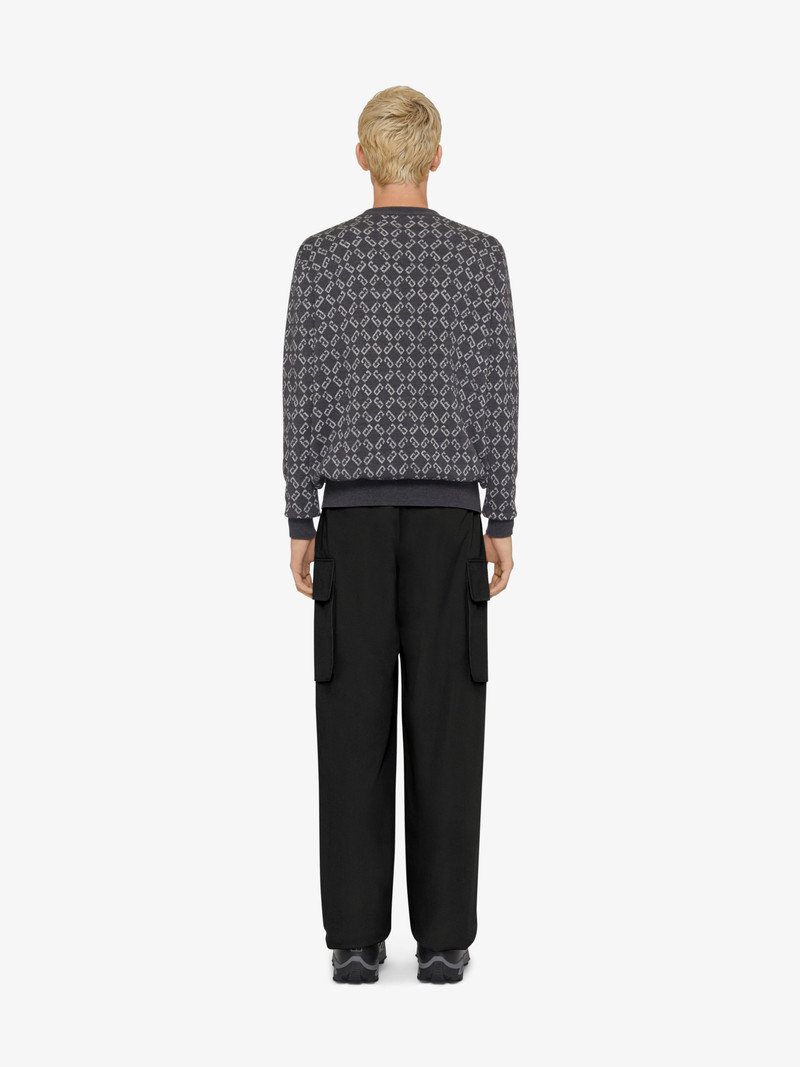 SWEATER IN MONOGRAM 72 JACQUARD 3
