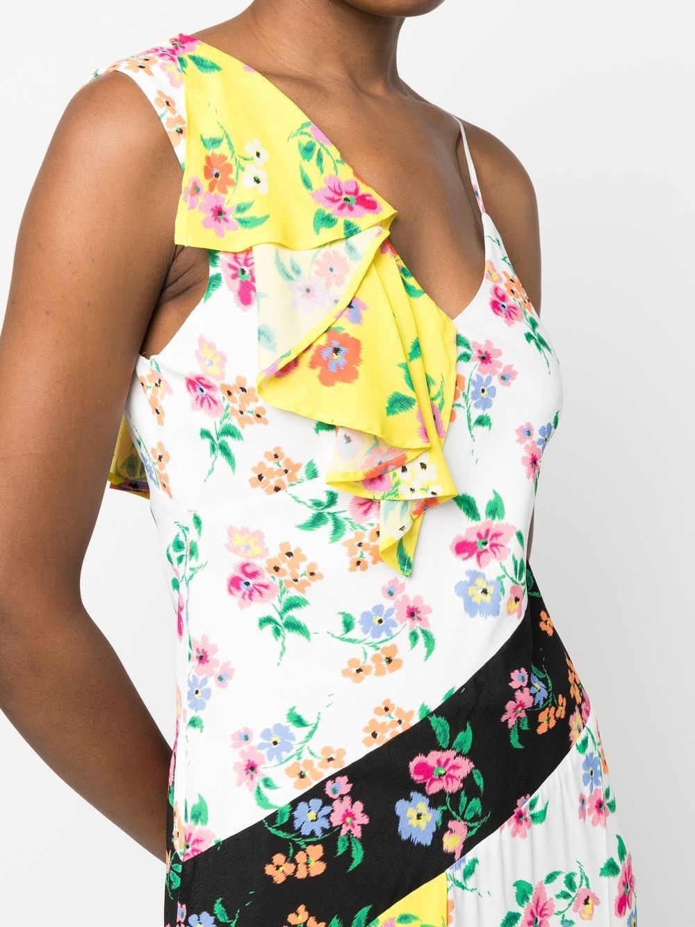 floral print midi dress - 5