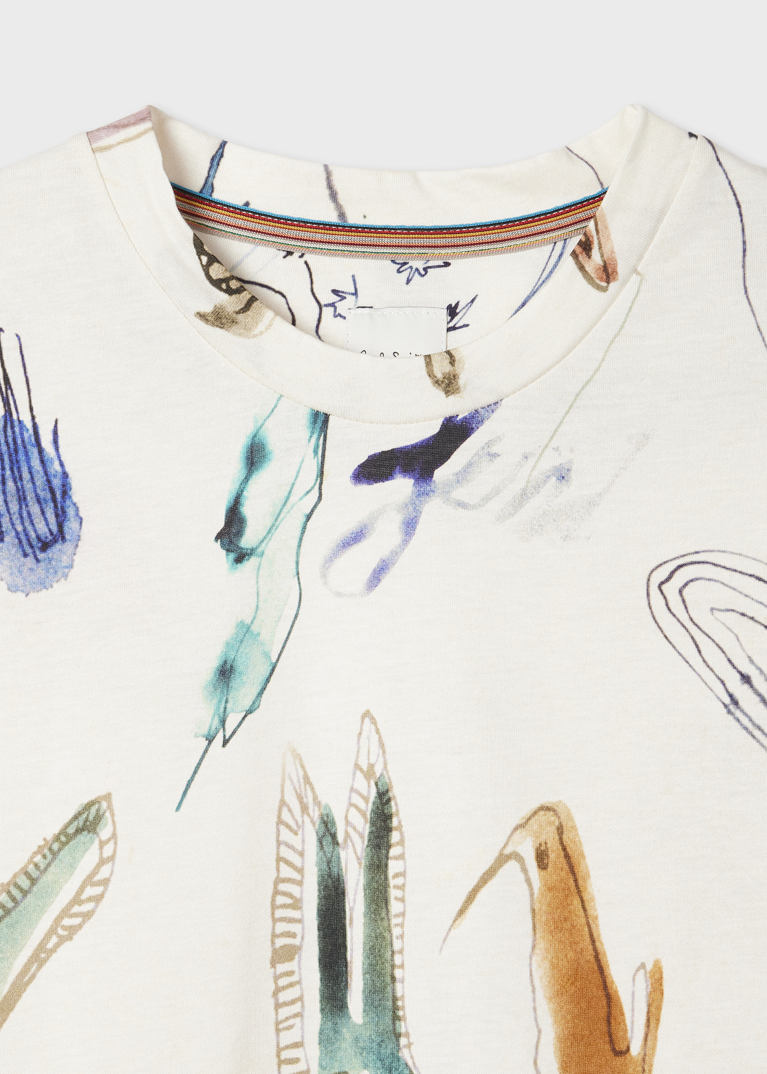 White 'Little Beasts' Print T-Shirt - 2