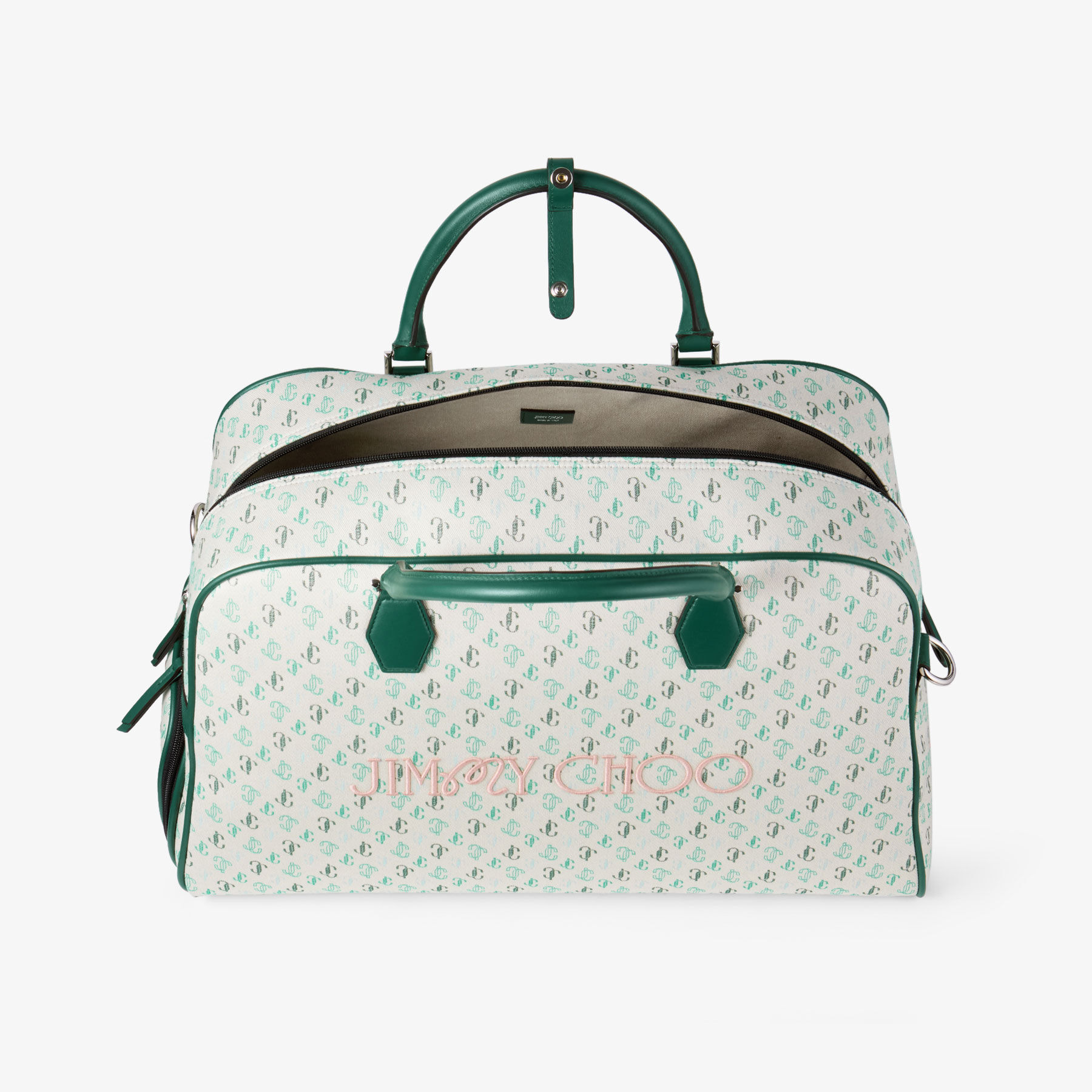 Jimmy Choo / Malbon 2.0 Duffle Bag
Monogram Embroidered Canvas Duffel Bag - 4
