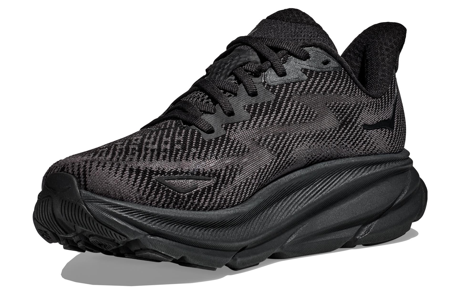 (WMNS) Hoka One One Clifton 9 'Triple Black' 1127896-BBLC - 4