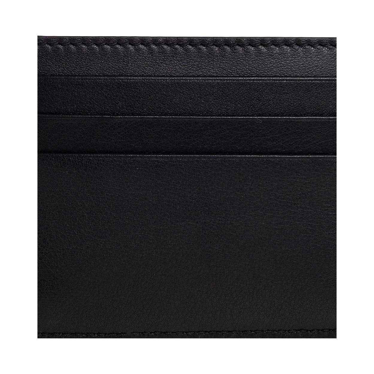 Alexander McQueen Harness Card Holder 'Black' 726324-1AAD0-1000 - 4