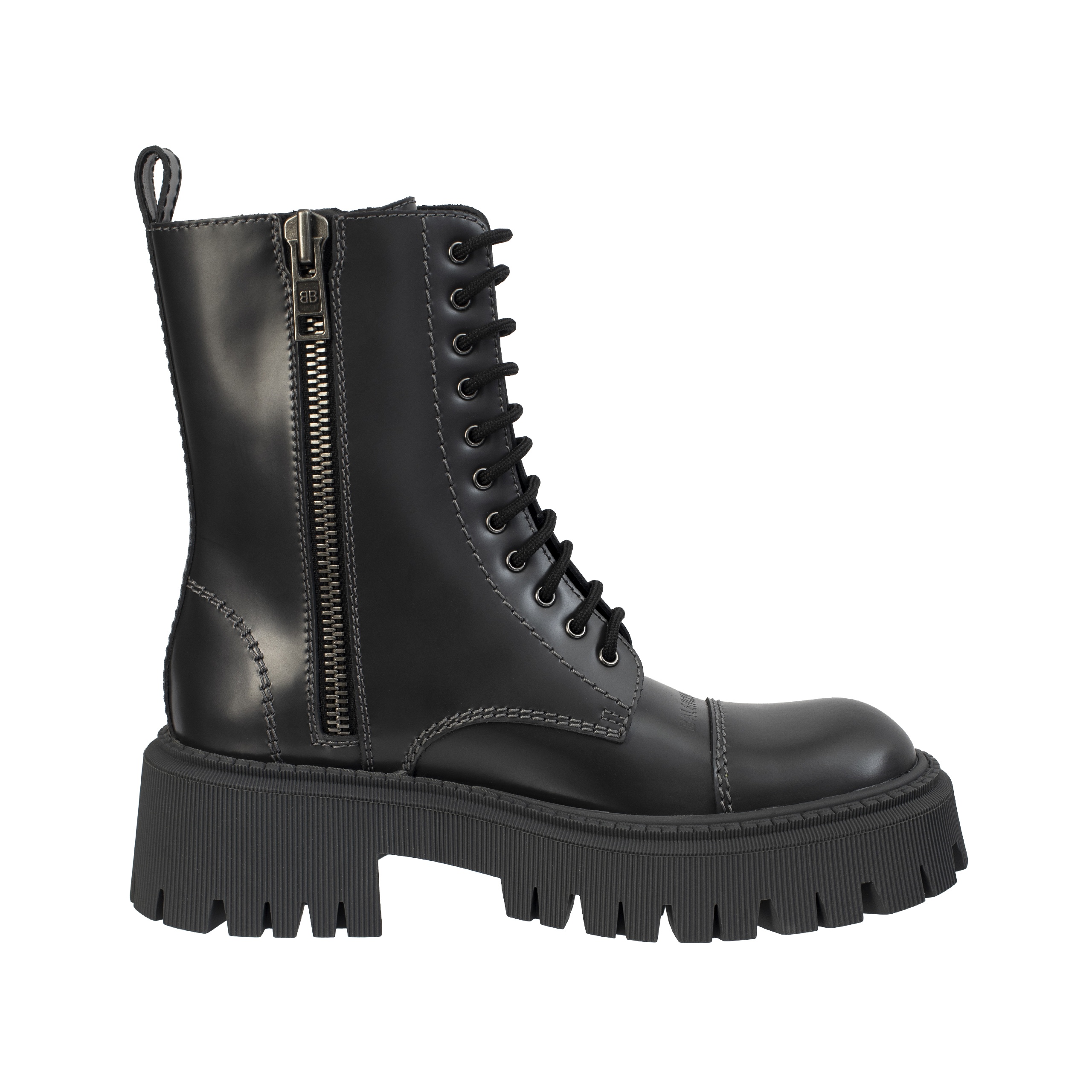 TRACTOR 20MM LACE UP BOOTS - 3