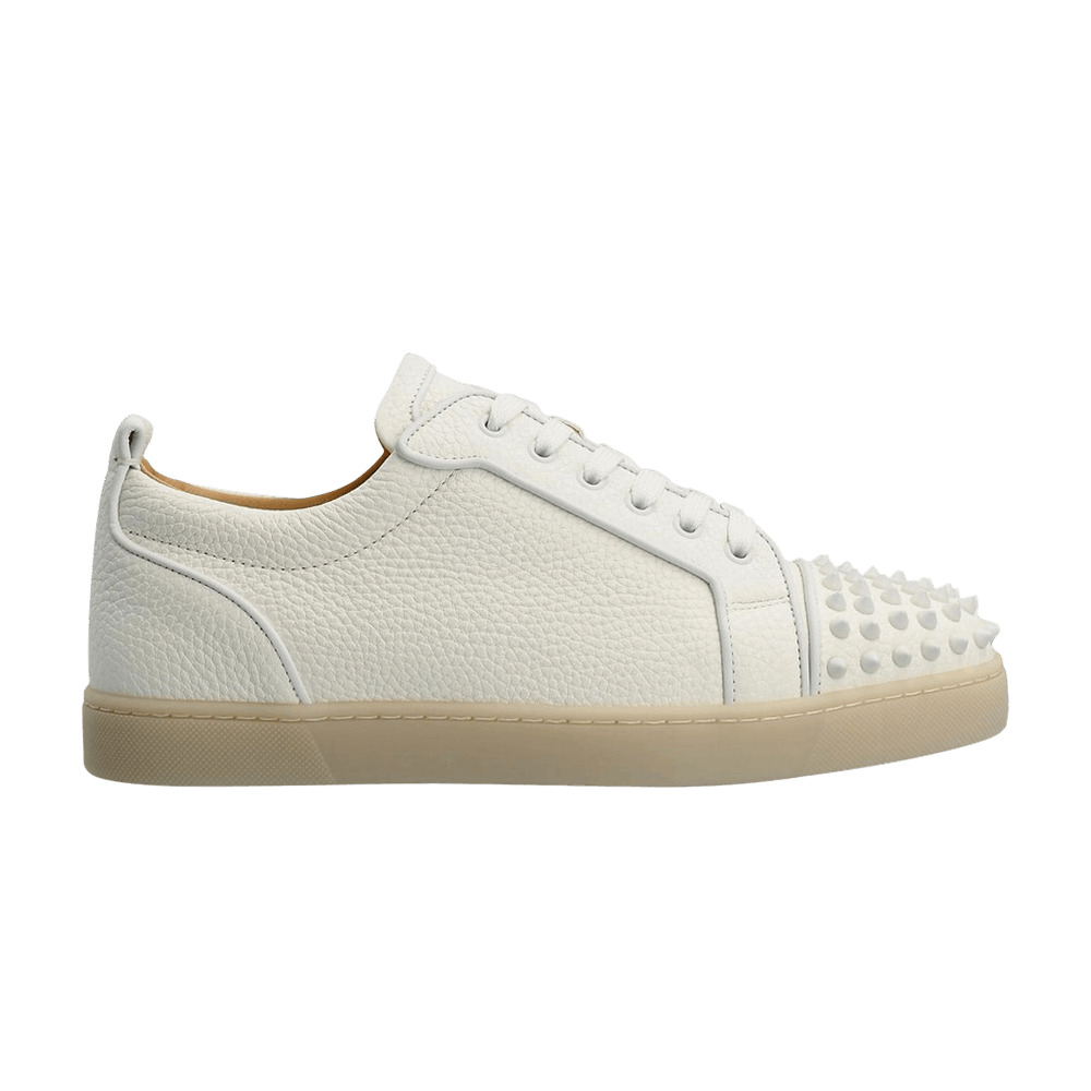 Christian Louboutin Junior Spikes Orlato Flat 'White' - 1