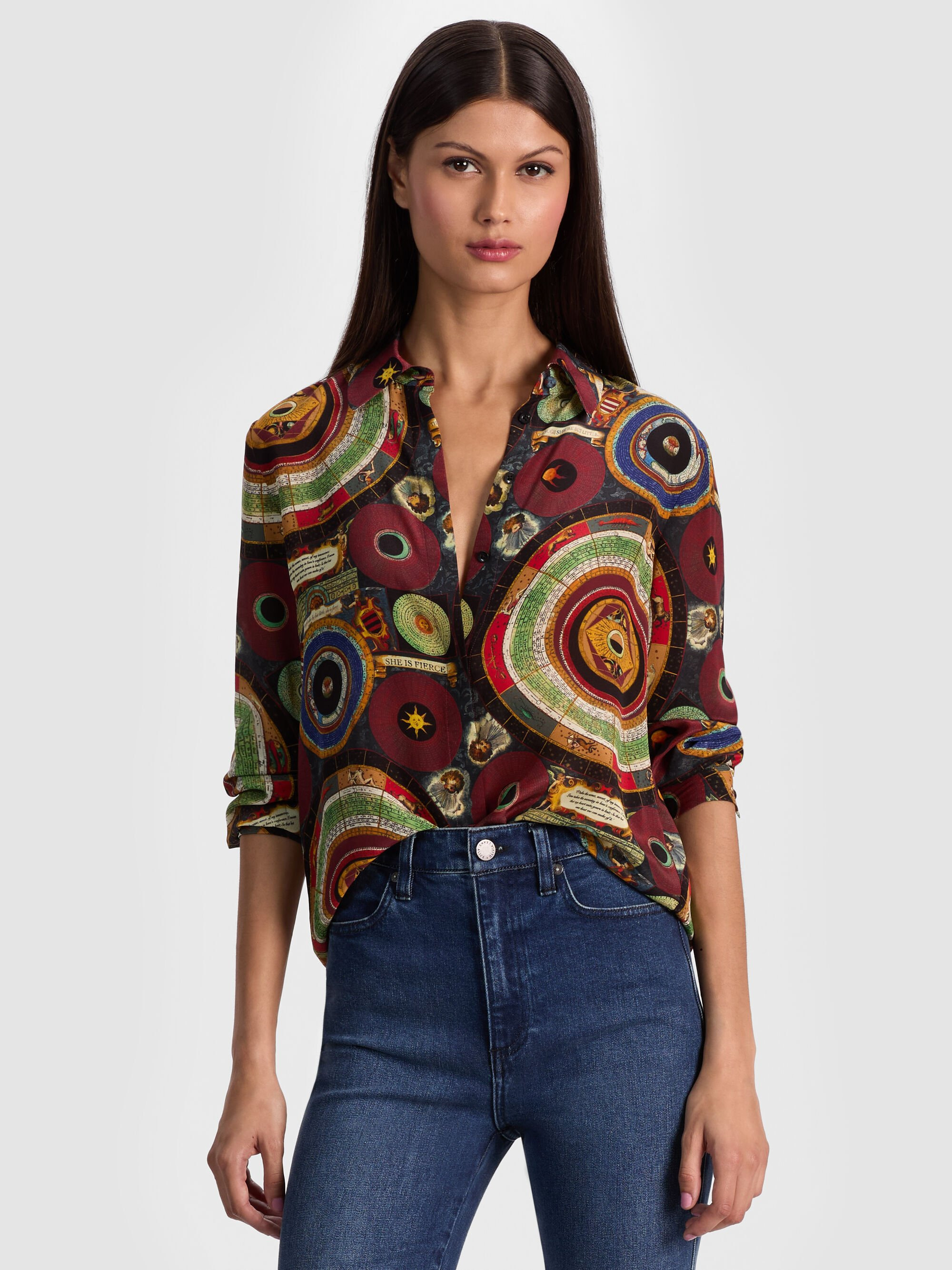 WILLA SILK BLOUSE - 2