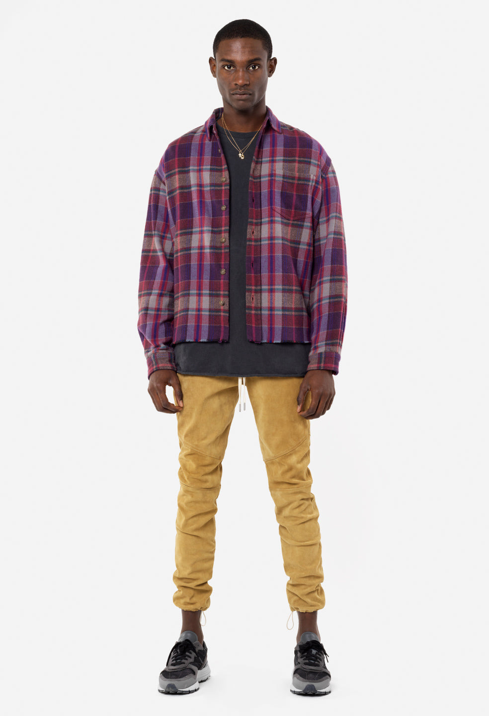 LEATHER ESCOBAR PANTS - 3