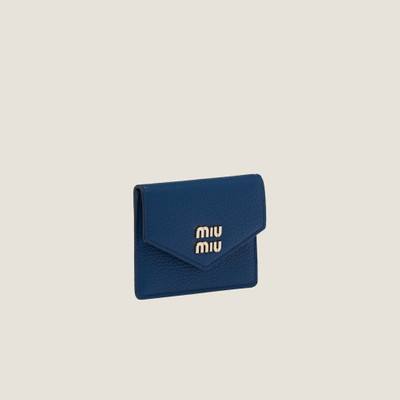 Miu Miu Leather card holder outlook