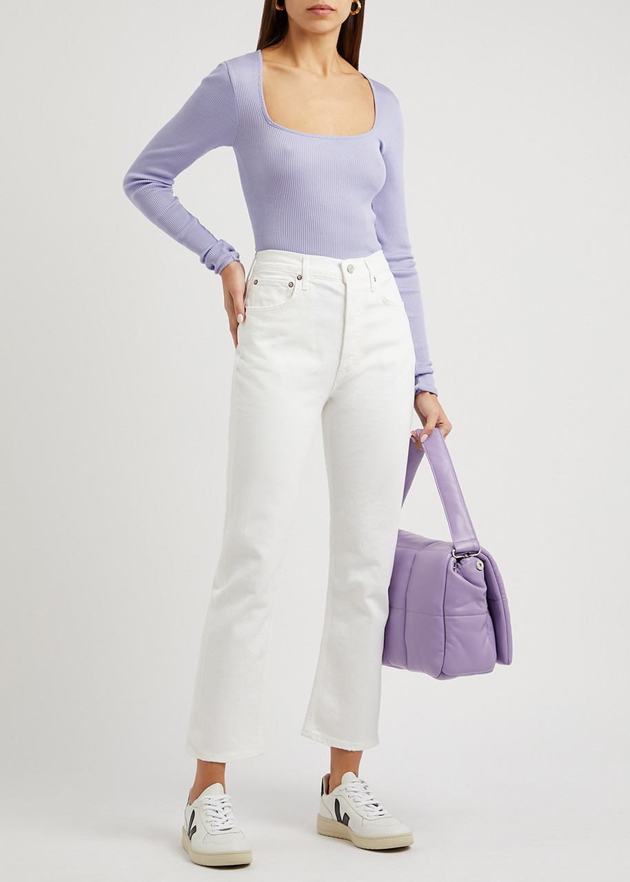 Riley cropped straight-leg jeans - 4